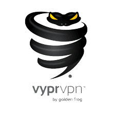 VyprVPN-logotyp i vår recension av VyprVPN