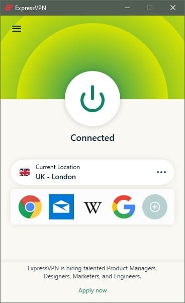 ExpressVPN Windows App