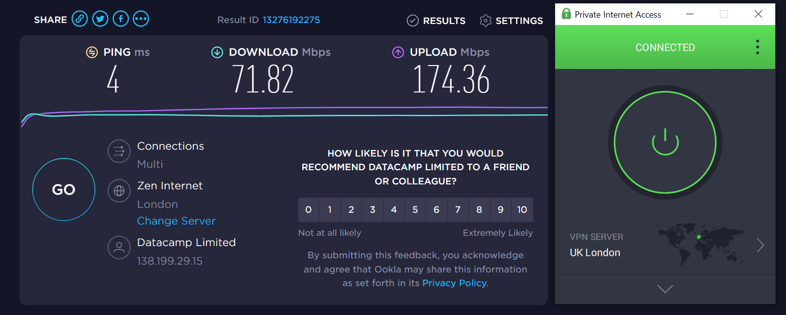 Using a VPN to bypass internet throttling