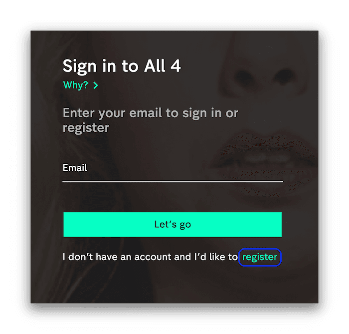 Channel 4 Registration