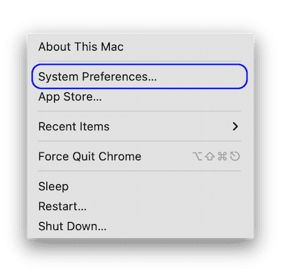 macOS System Preferences for ExpressVPN MediaStreamer Setup Guide