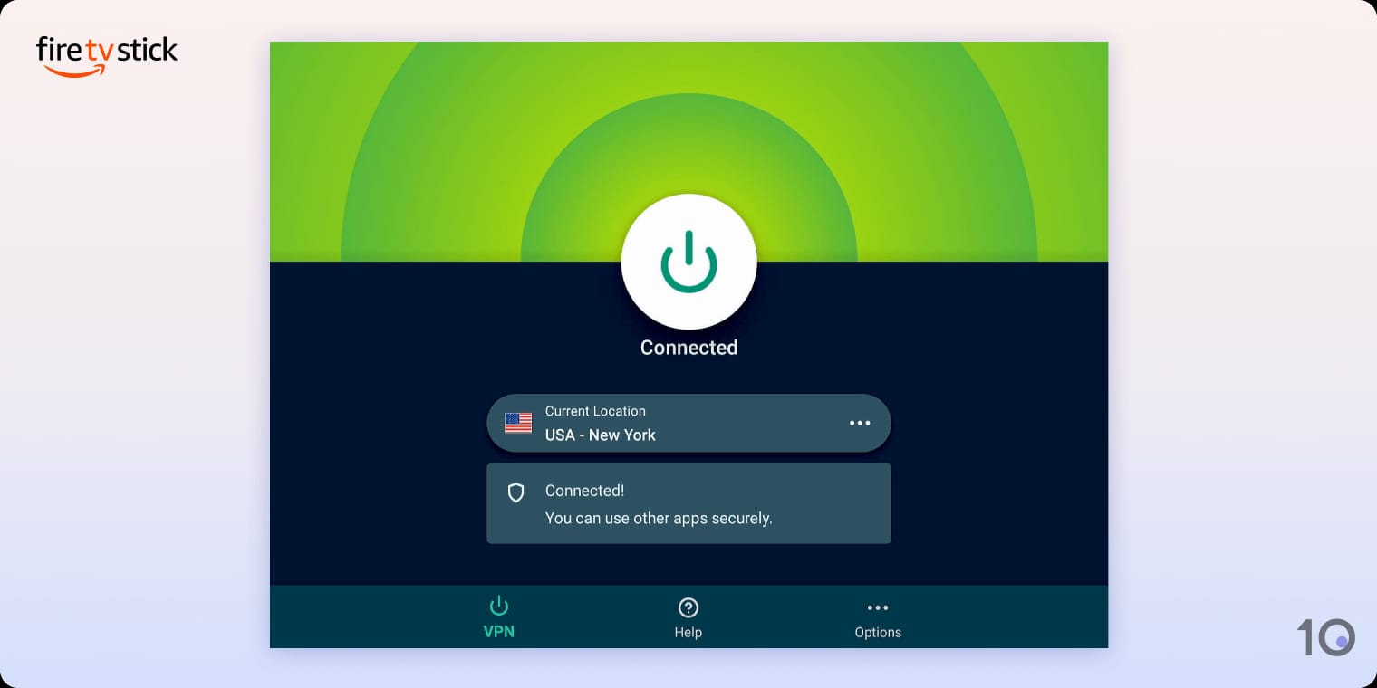 L'app di ExpressVPN per Fire TV Stick