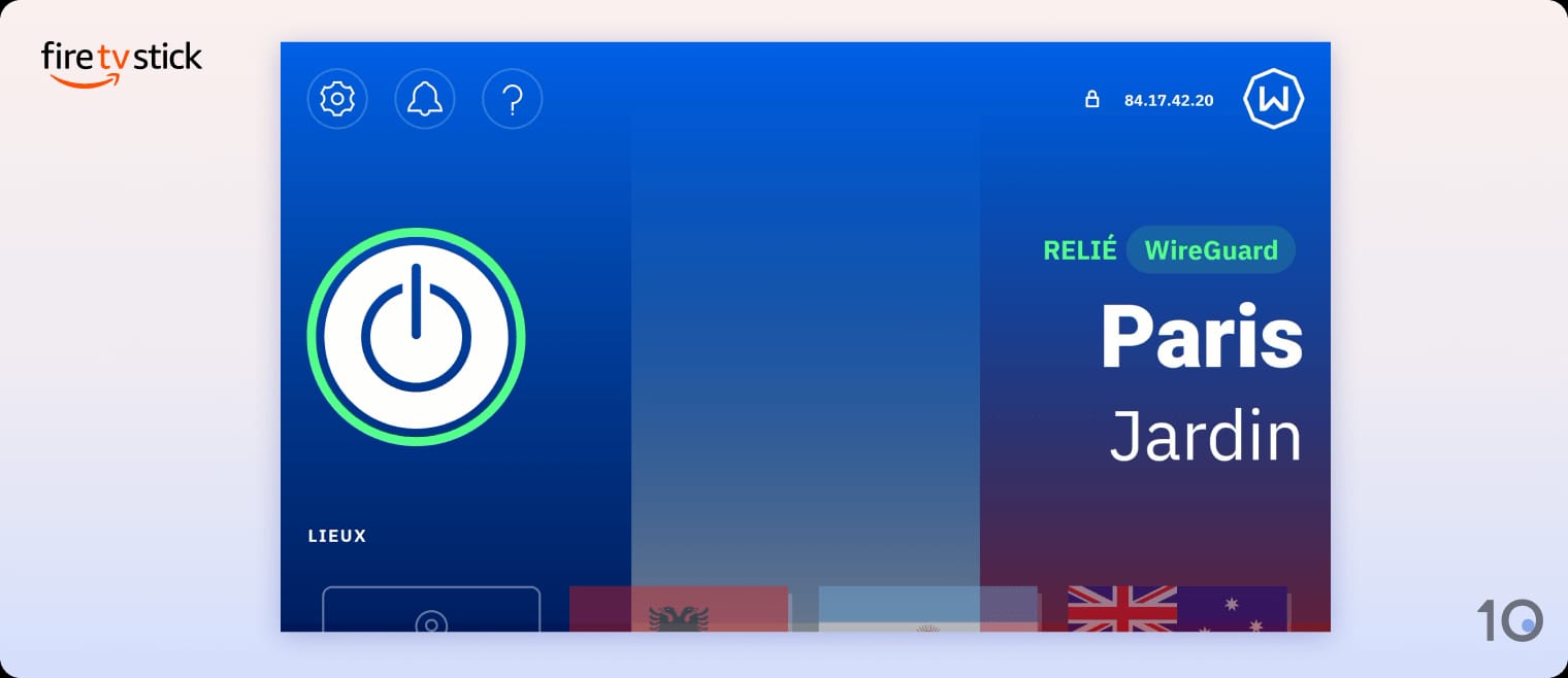 L'application VPN Windscribe pour Fire TV Stick