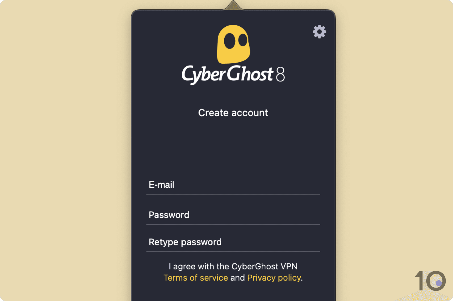 CyberGhost Free Trial Instructions Step #2