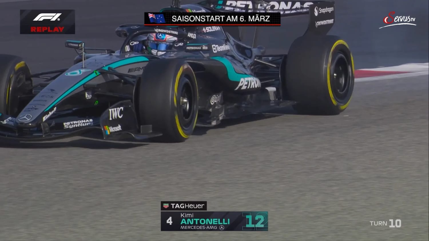 Watching Formula 1 on ServusTV