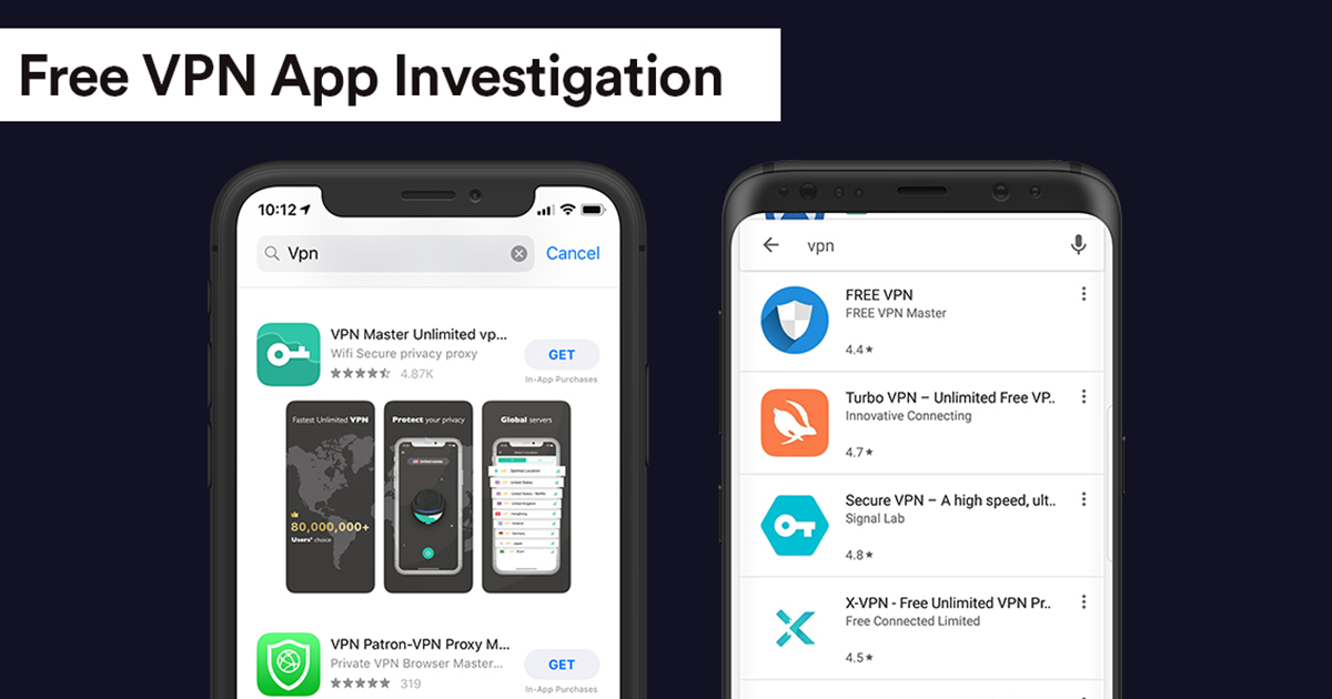 Free VPN App Investigation | Top10VPN.com