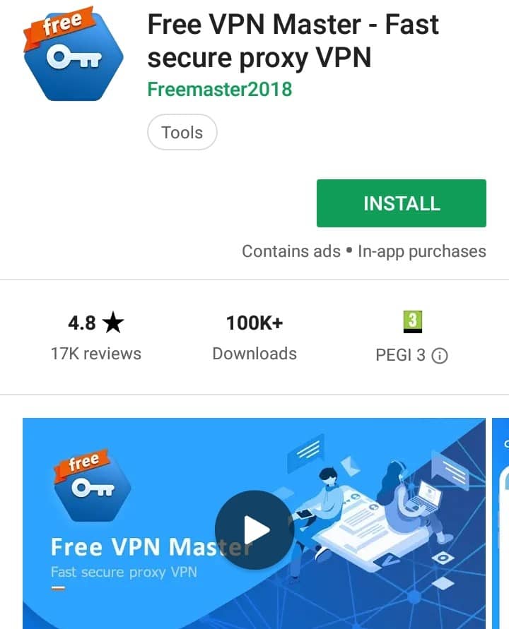 index of vpn android
