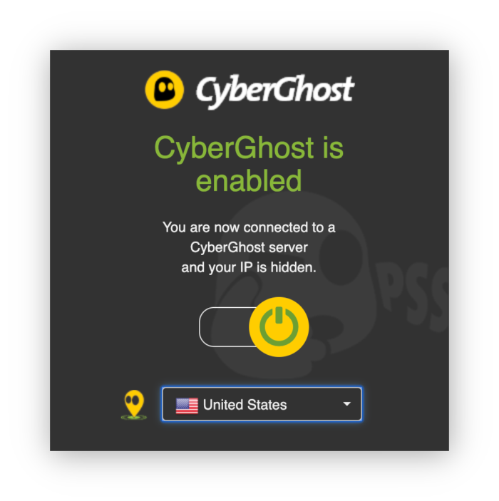 cyberghost chrome extension