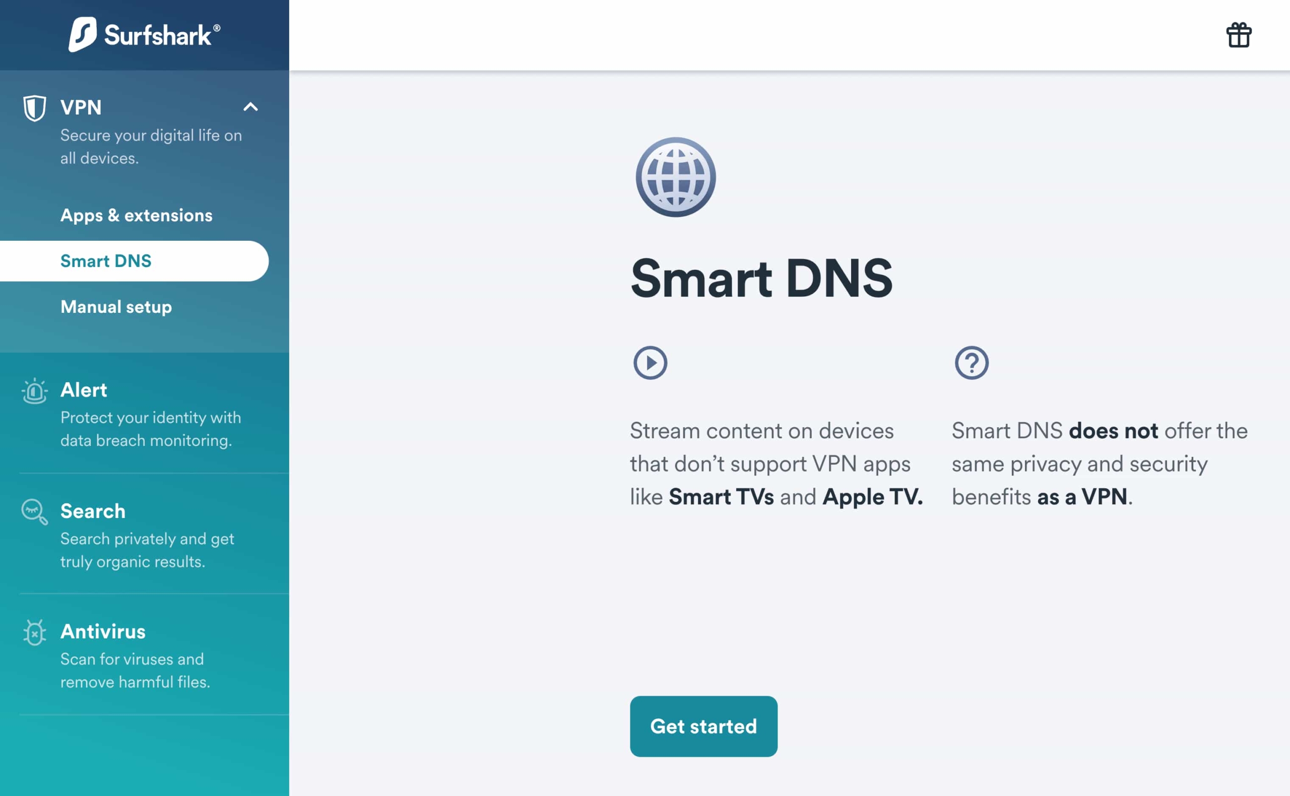 Surfshark Smart DNS