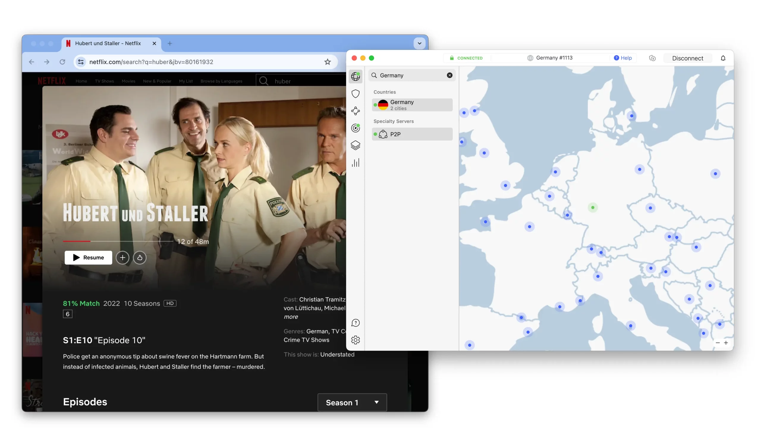 Using NordVPN to Unblock Netflix Germany