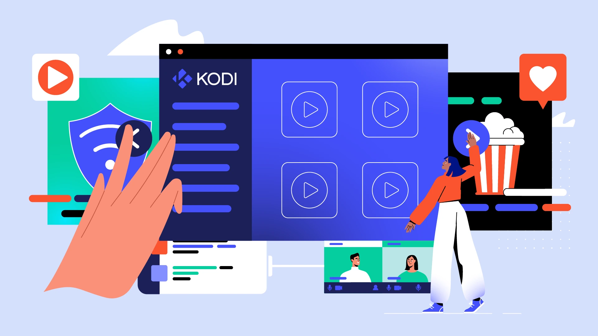 Las mejores VPN para Kodi