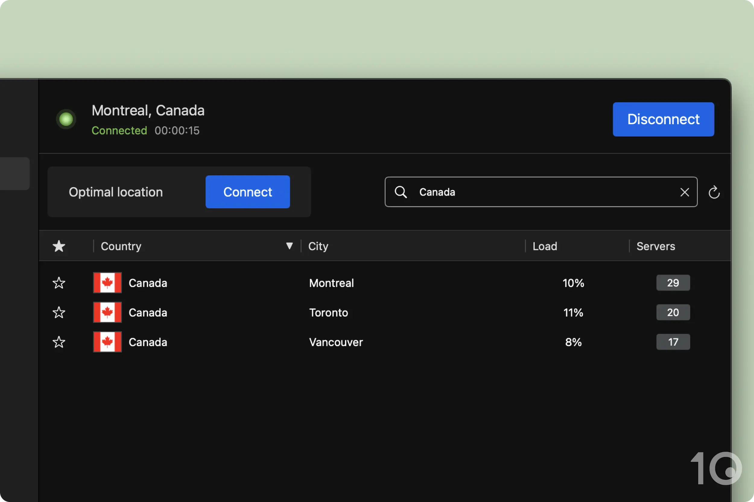 IPVanish Canada Servers