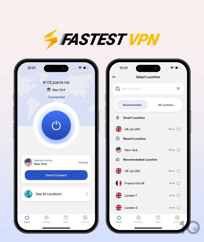 FastestVPN app