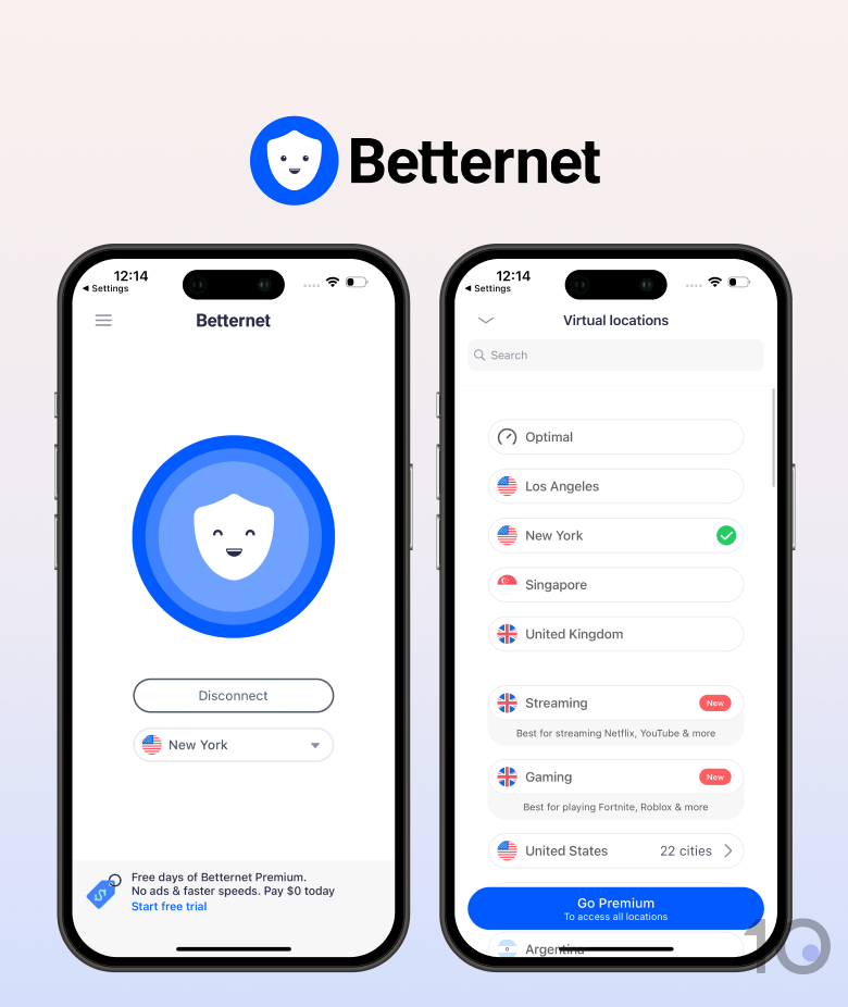 Betternet app