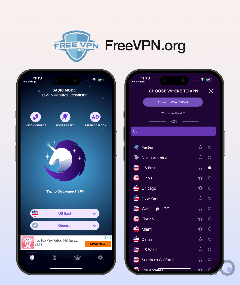 FreeVPN.org app