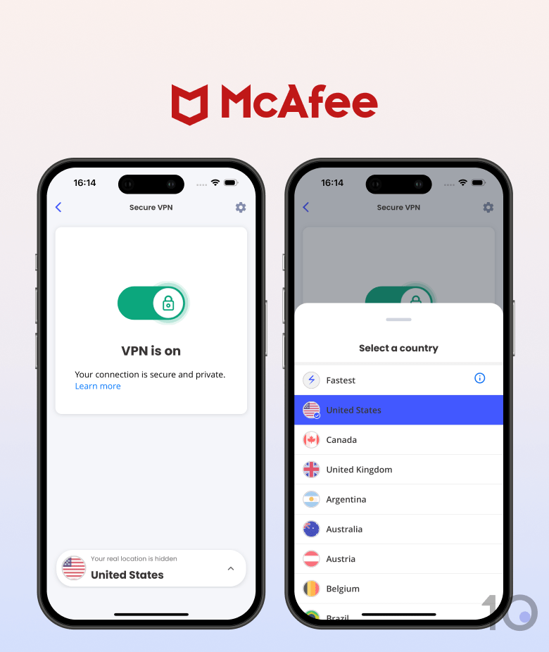 McAfee app