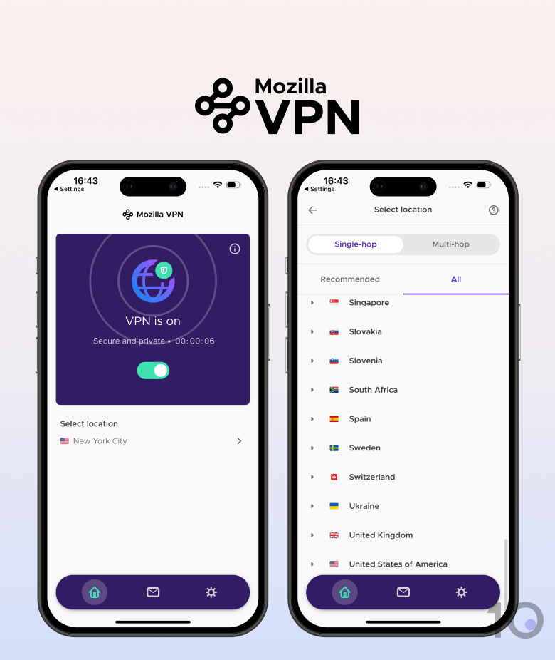 Mozilla VPN app