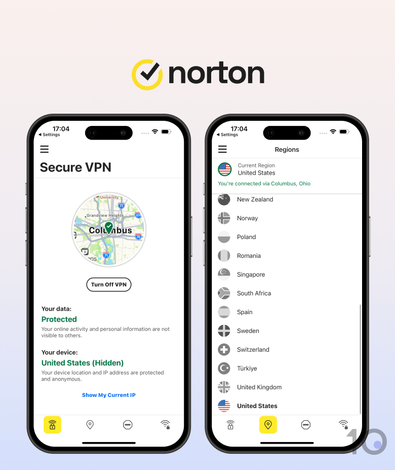 Norton Secure VPN app