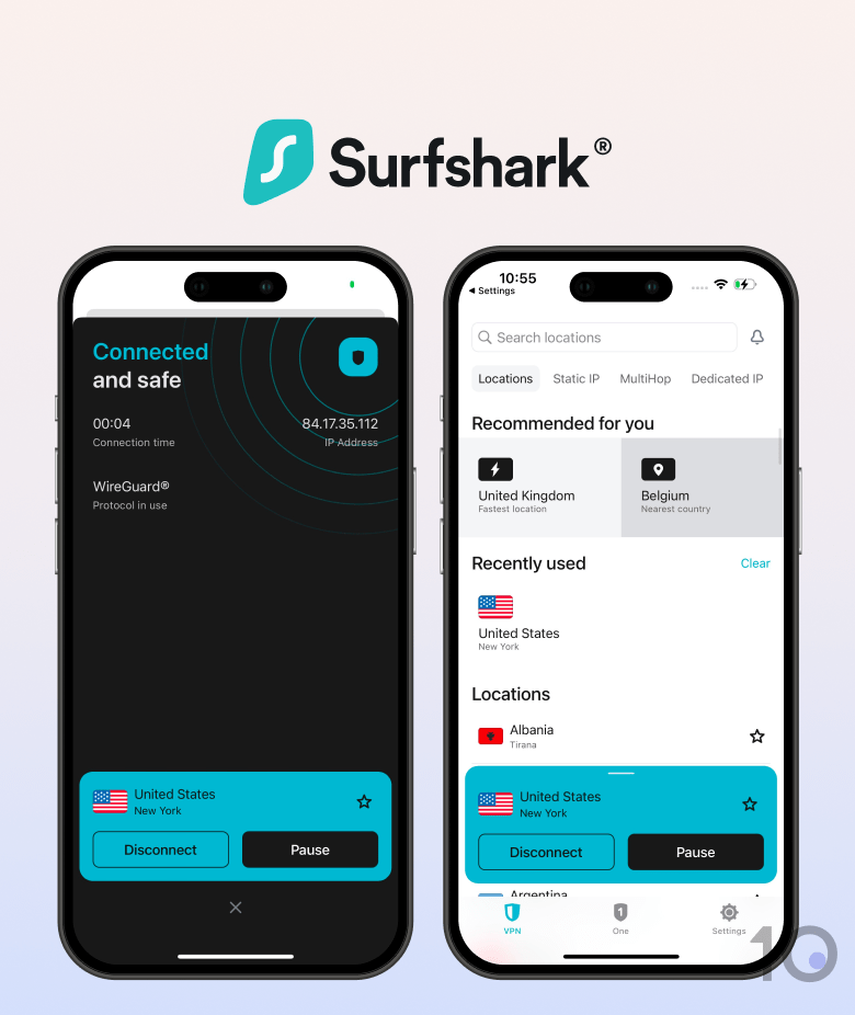 Surfshark app