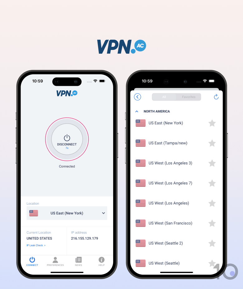 VPN.ac app