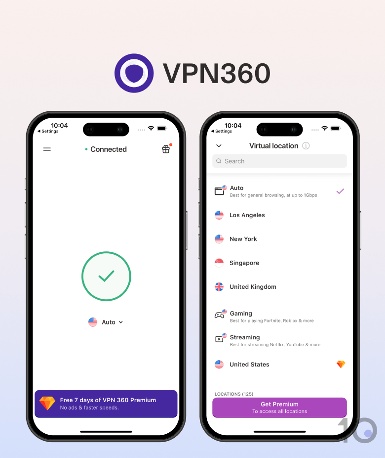 VPN 360 app